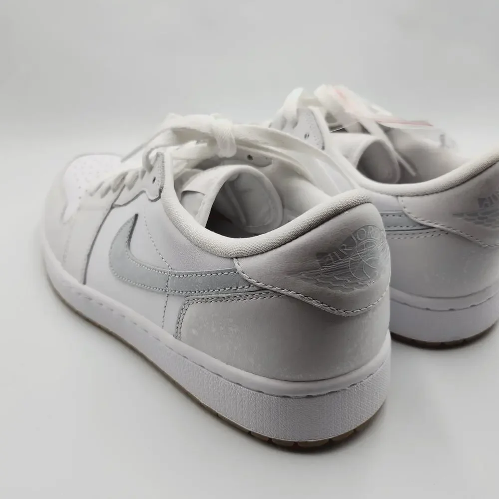 Mens Size 13 Nike Golf Shoes Air Jordan 1 Retro Low Top White Gum DD9315-111